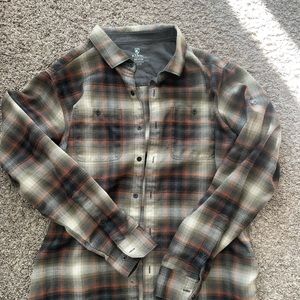 Kuhl men’s Flannel button up